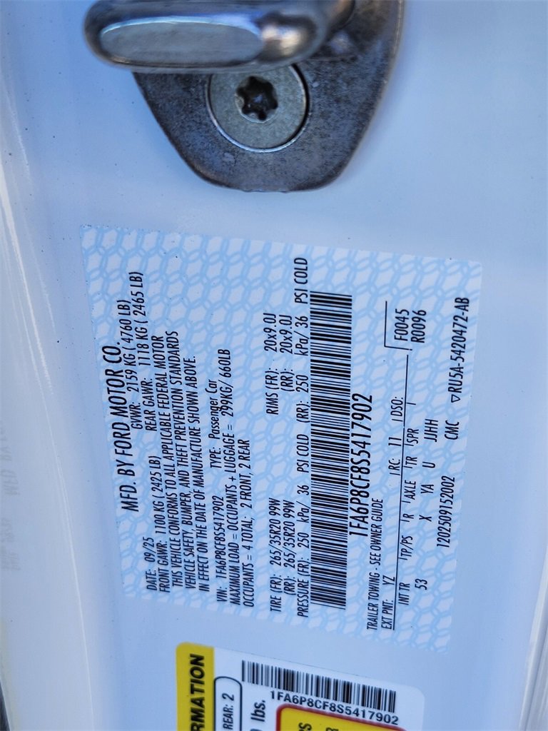 New 2025 Ford Mustang GT Premium image 28