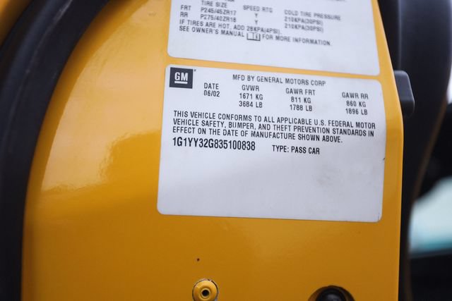 Used 2003 Chevrolet Corvette Convertible w/ Preferred Equipment Group1 RWD image 73