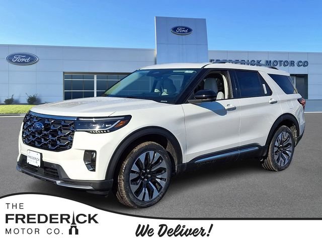 New 2026 Ford Explorer Platinum w/ LUX Leather Package