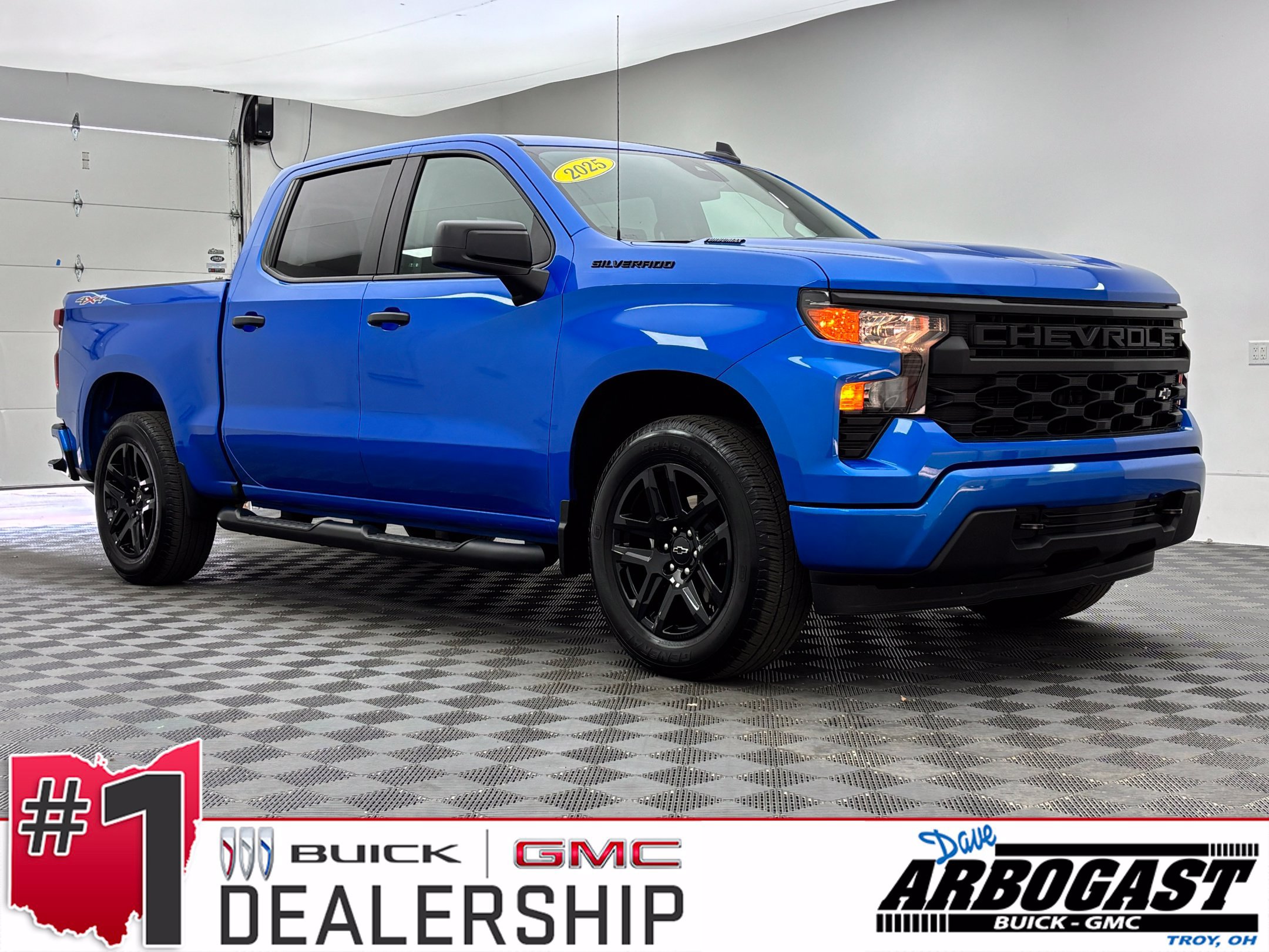 Used 2025 Chevrolet Silverado 1500 Custom w/ LPO, Dark Essentials Package