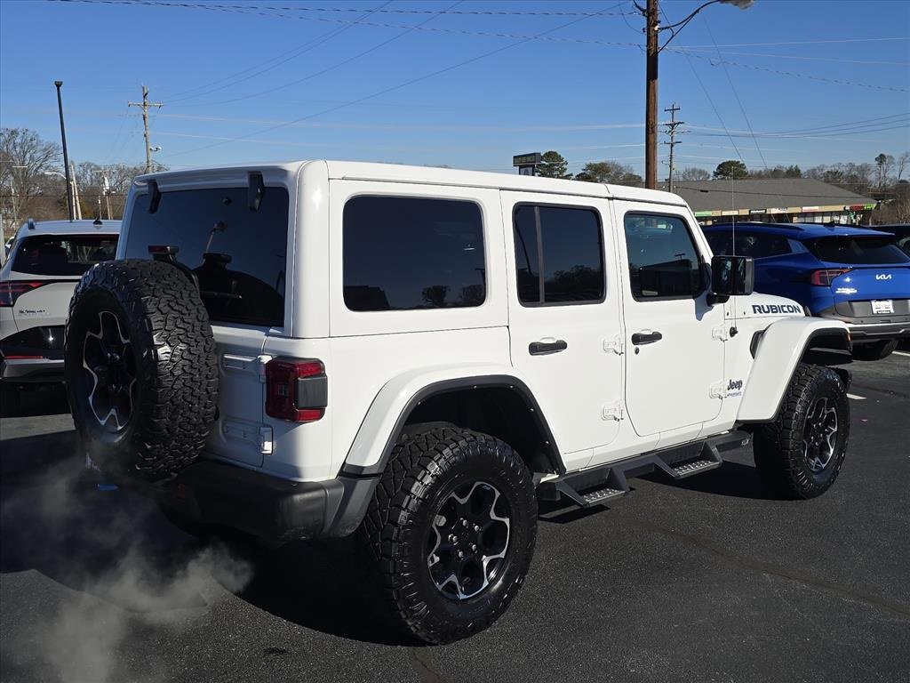 Used 2021 Jeep Wrangler Unlimited Rubicon 4xe w/ Steel Bumper Group image 3