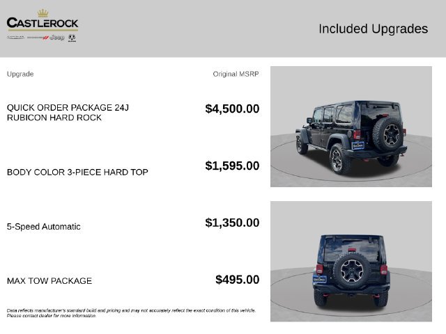 Used 2015 Jeep Wrangler Unlimited Rubicon AWD/4WD image 4