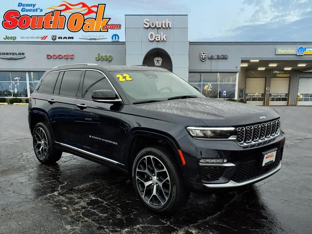 Certified 2022 Jeep Grand Cherokee Summit AWD/4WD image 1
