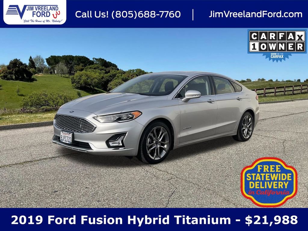 Used 2019 Ford Fusion Titanium image 1