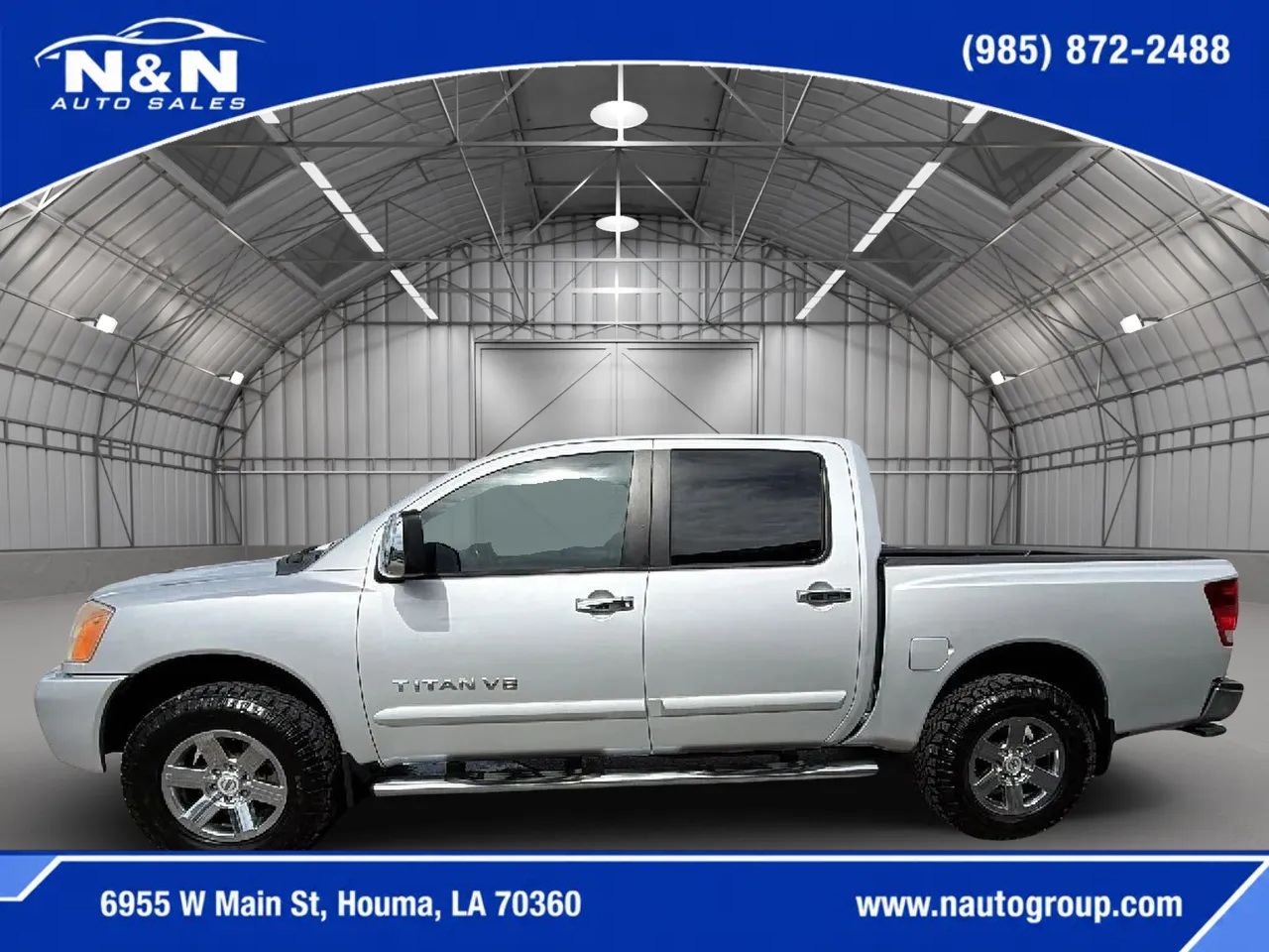 Used 2012 Nissan Titan SV w/ SV Value Truck Pkg AWD/4WD image 2