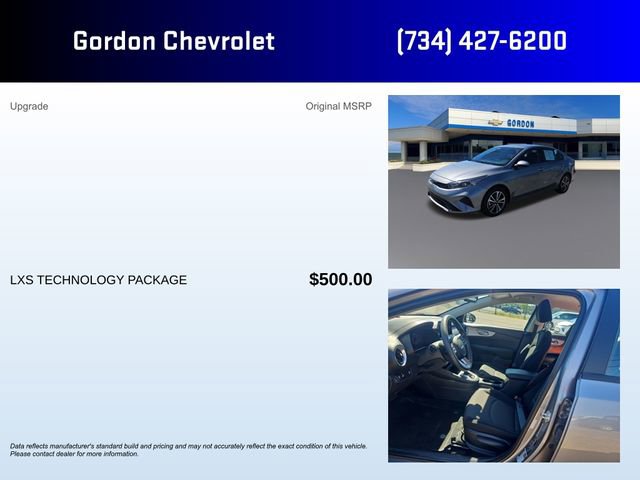 Used 2023 Kia Forte LXS w/ LXS Technology Package FWD image 5
