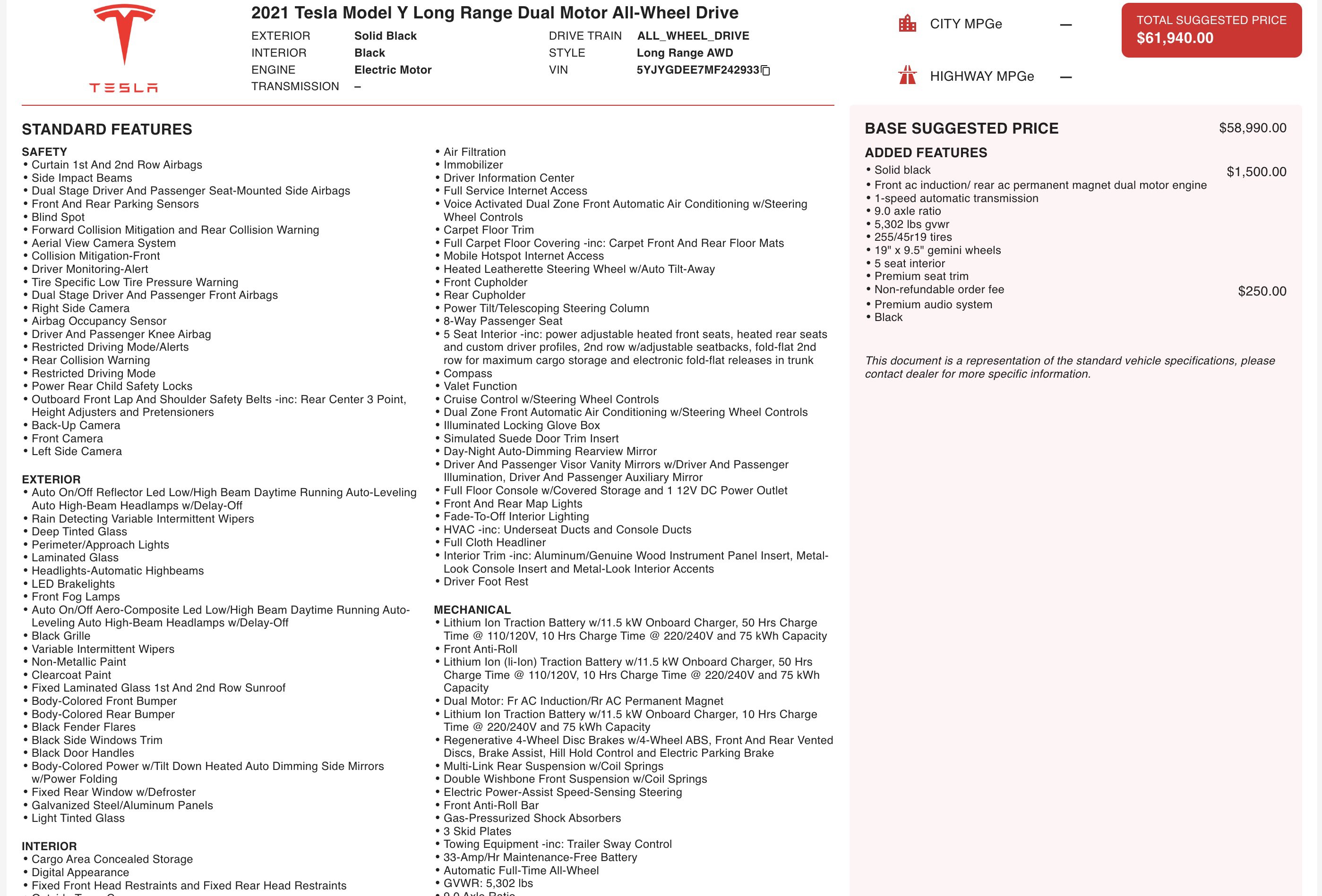 Used 2021 Tesla Model Y Long Range image 5