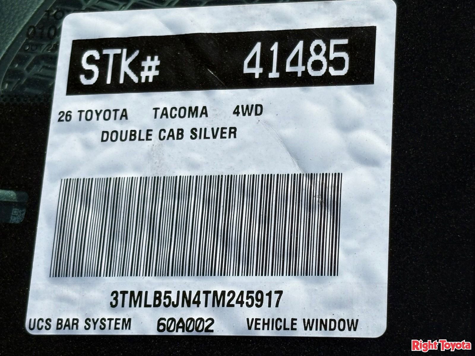 New 2026 Toyota Tacoma SR5 AWD/4WD image 26