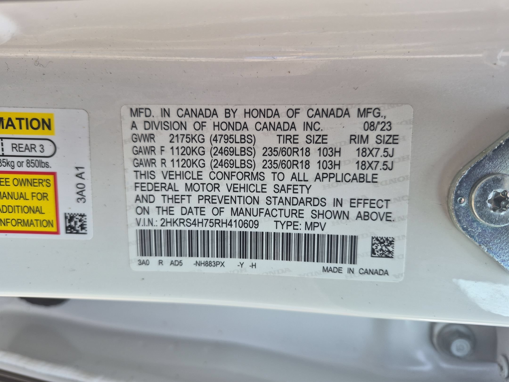 Certified 2024 Honda CR-V EX-L image 36
