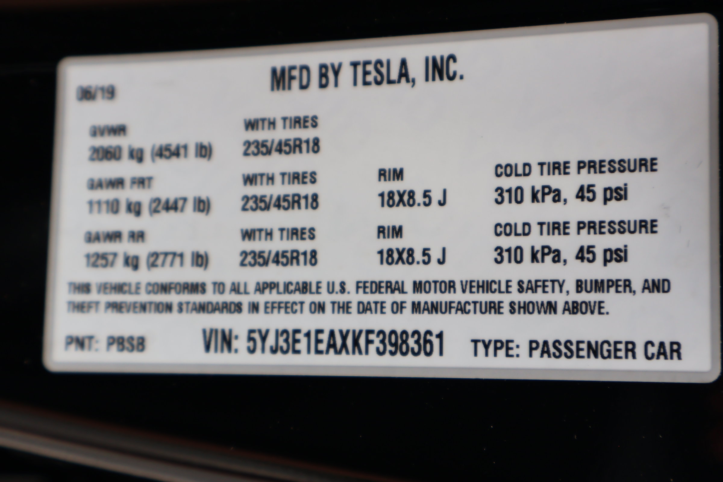 Used 2019 Tesla Model 3 Standard Range Plus RWD image 26
