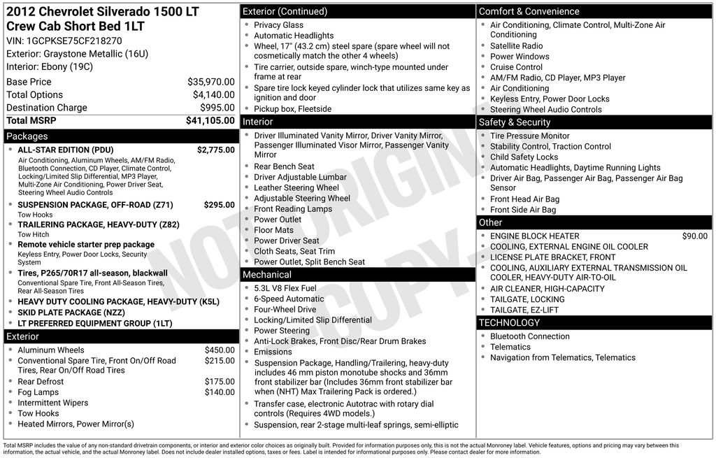 Used 2012 Chevrolet Silverado 1500 LT w/ All-Star Edition image 13