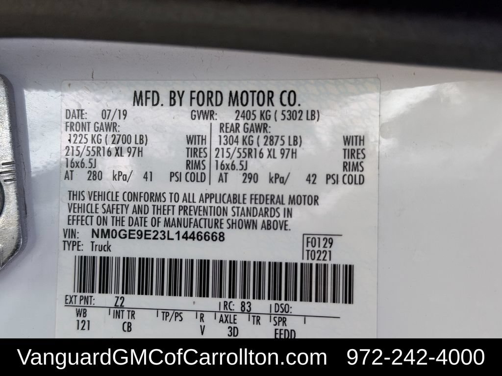 Used 2020 Ford Transit Connect XL FWD image 33