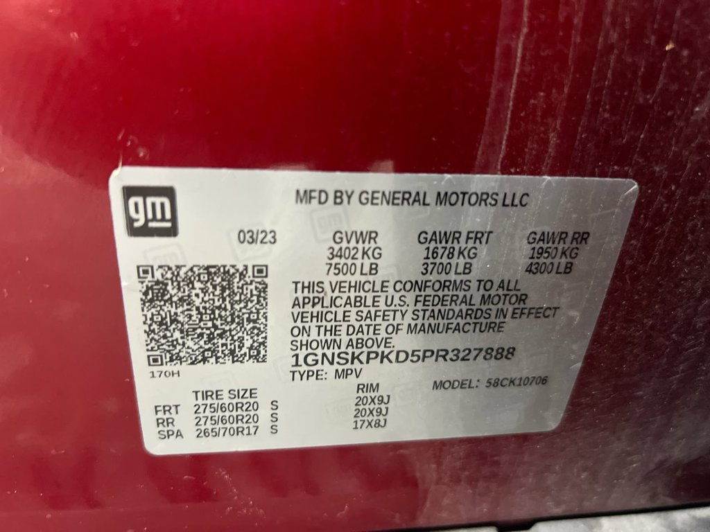 Used 2023 Chevrolet Tahoe Z71 w/ Luxury Package AWD/4WD image 30