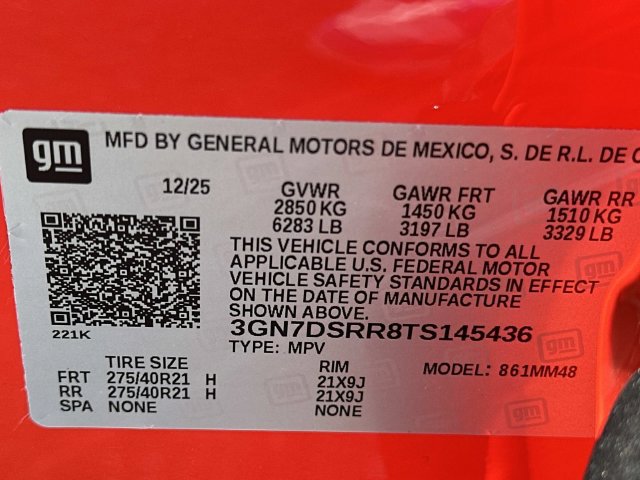 New 2026 Chevrolet Equinox EV RS w/ Active Safety Package 3 AWD/4WD image 18