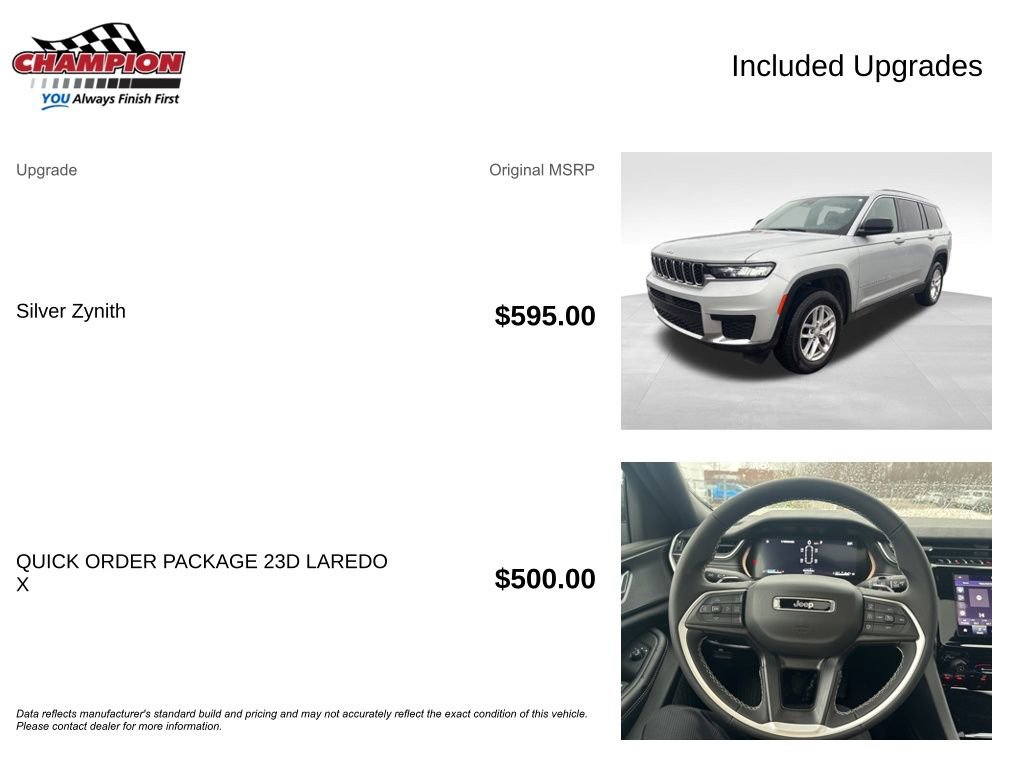 Used 2024 Jeep Grand Cherokee L Laredo image 7