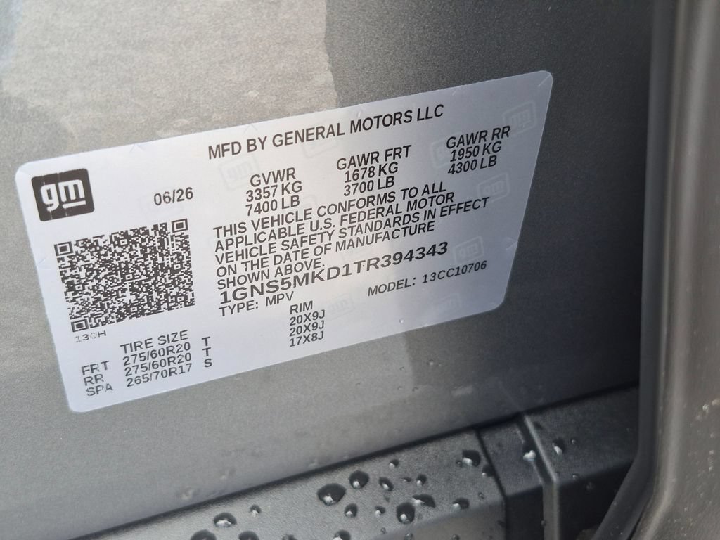 New 2026 Chevrolet Tahoe LS RWD image 32
