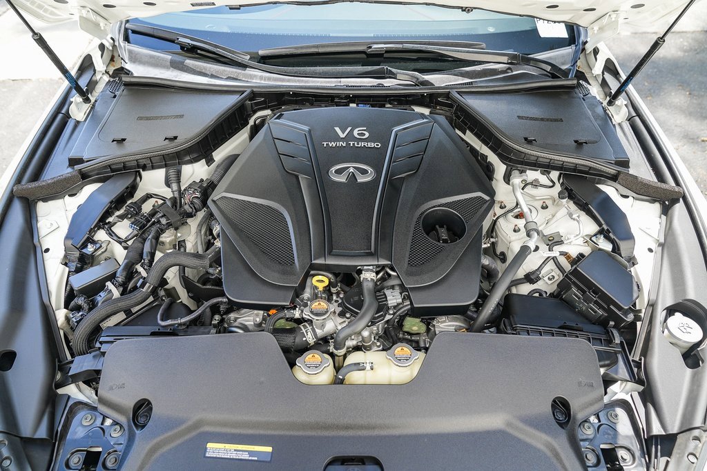 Certified 2022 INFINITI Q50 Red Sport 400 image 24