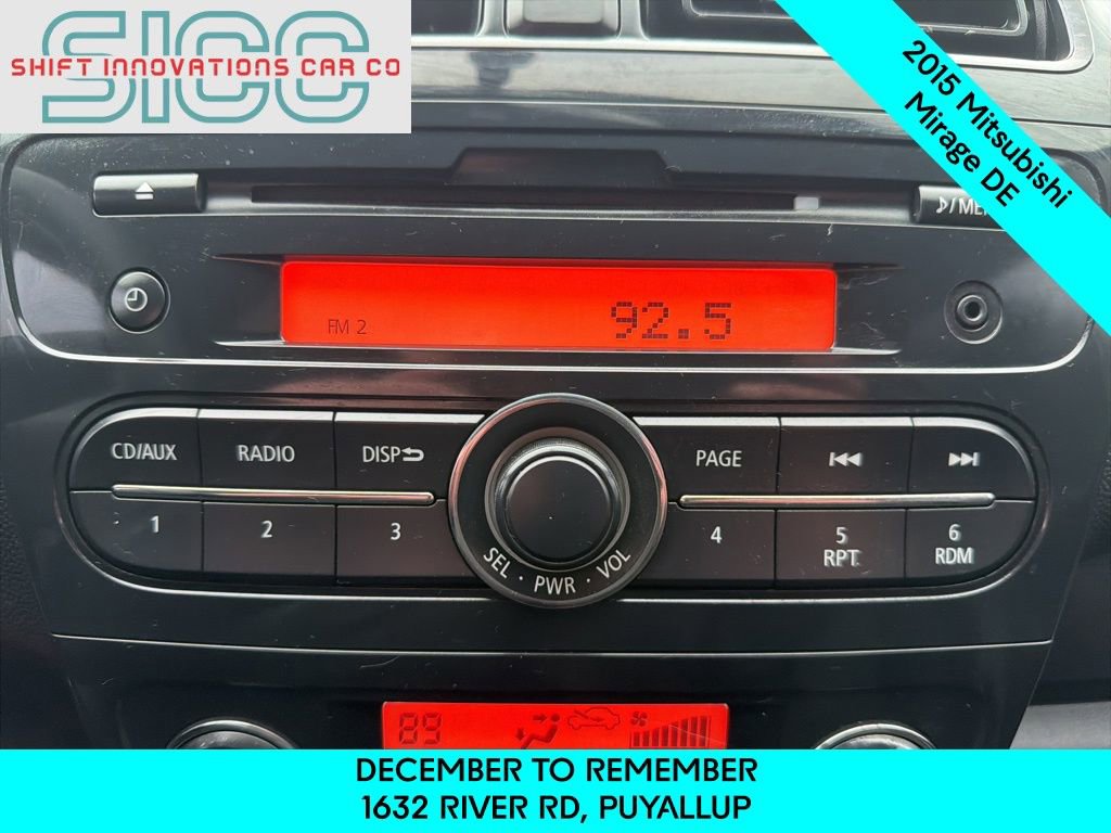 Used 2015 Mitsubishi Mirage DE image 17