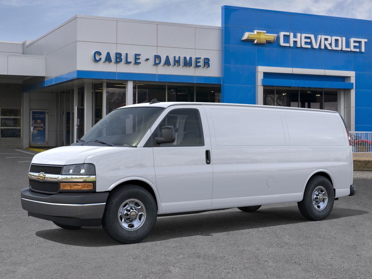 New 2025 Chevrolet Express 3500 Extended w/ Driver Convenience Package RWD image 2