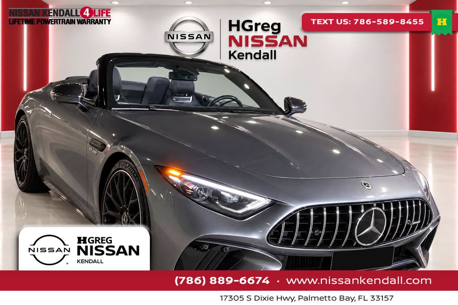 Used 2022 Mercedes-Benz SL 55 AMG 4MATIC image 1