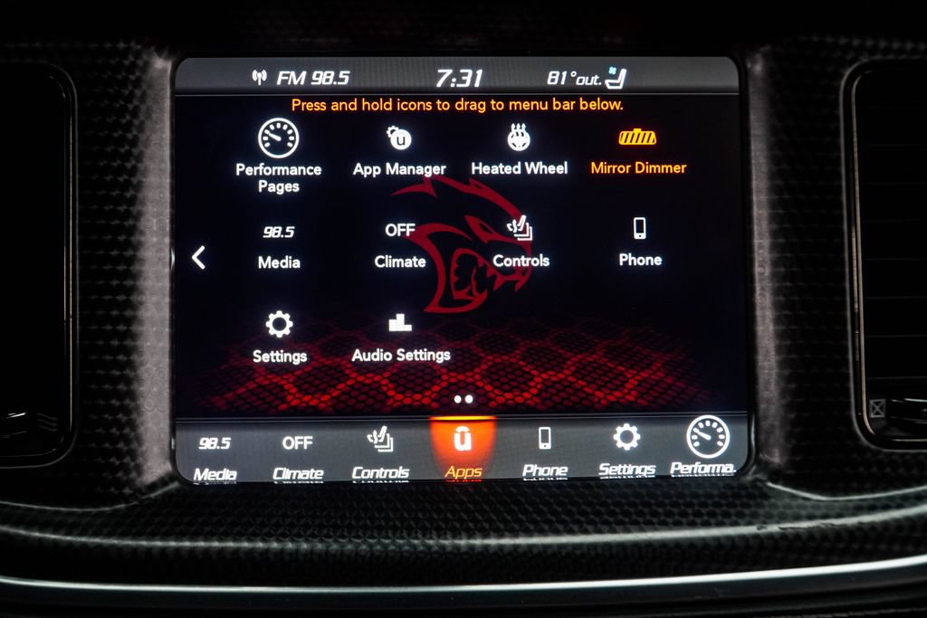 Used 2022 Dodge Charger SRT Hellcat w/ Harman/Kardon Audio Group RWD image 31
