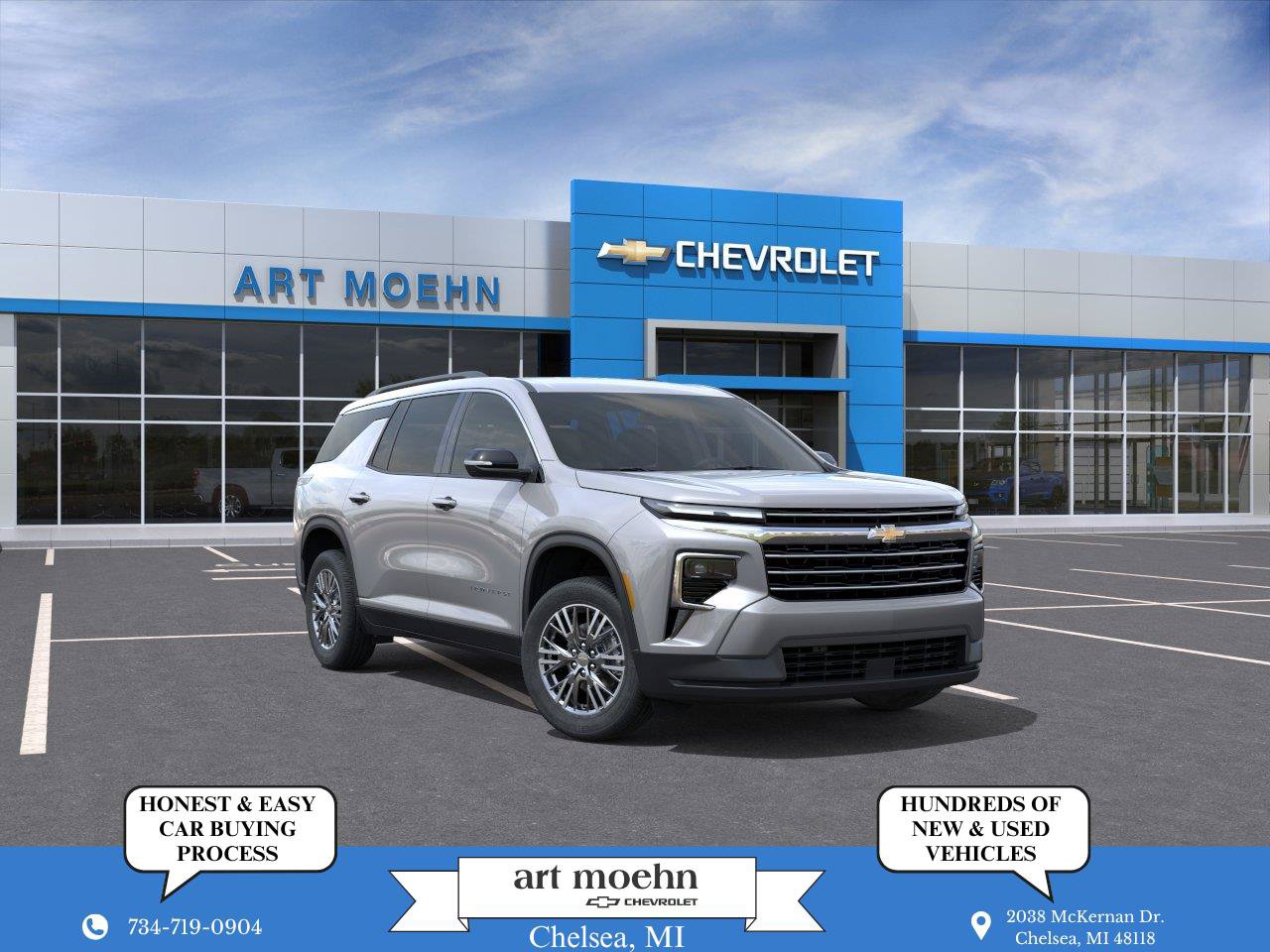 New 2027 Chevrolet Traverse LT w/ Driver Confidence Package AWD/4WD image 1