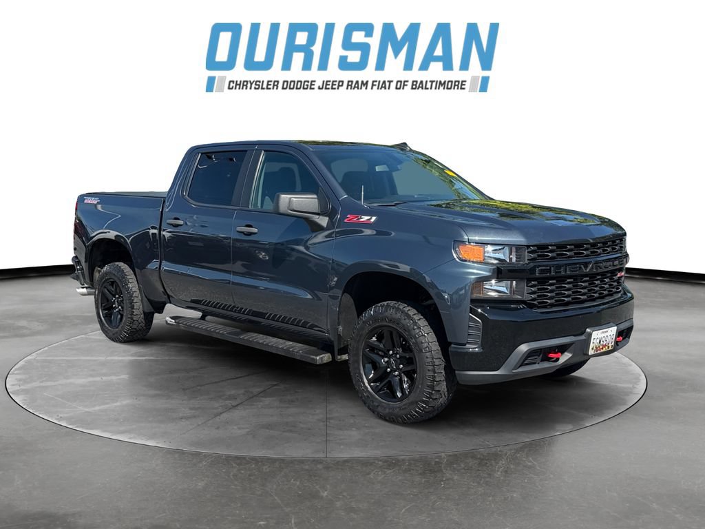 Used 2021 Chevrolet Silverado 1500 Custom Trail Boss w/ LPO, Dark Essentials Package