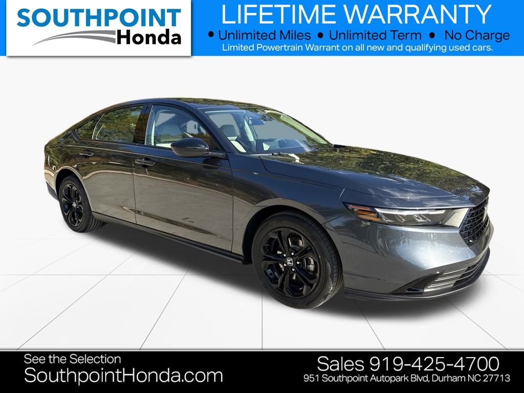 New 2025 Honda Accord SE