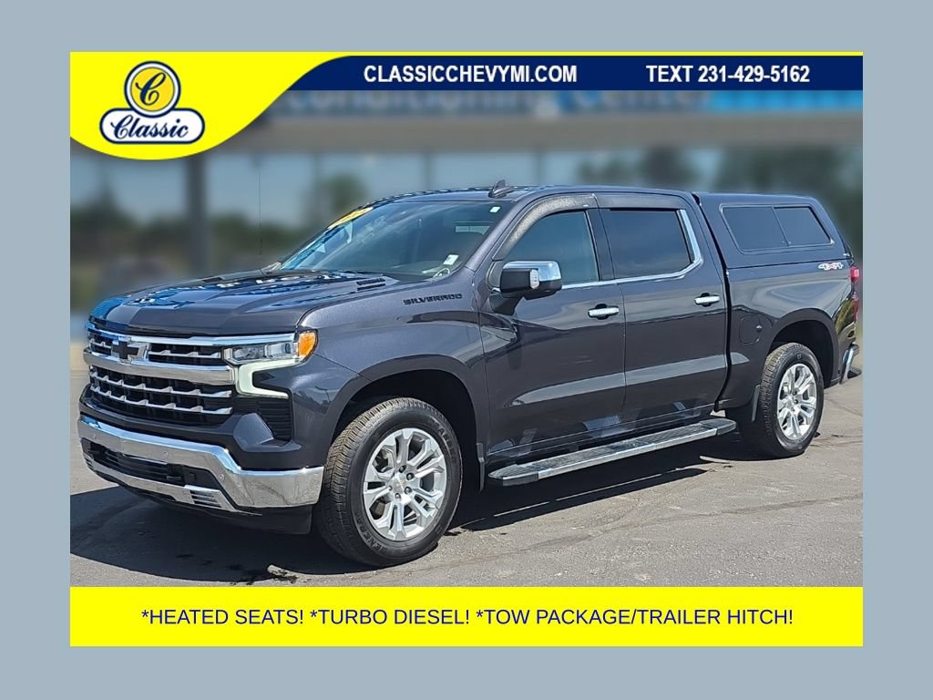 Used 2024 Chevrolet Silverado 1500 LTZ w/ LPO, Dark Essentials Package