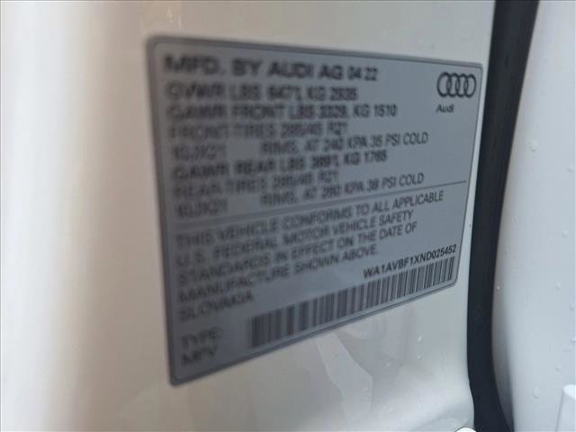 Used 2022 Audi Q8 Premium image 24