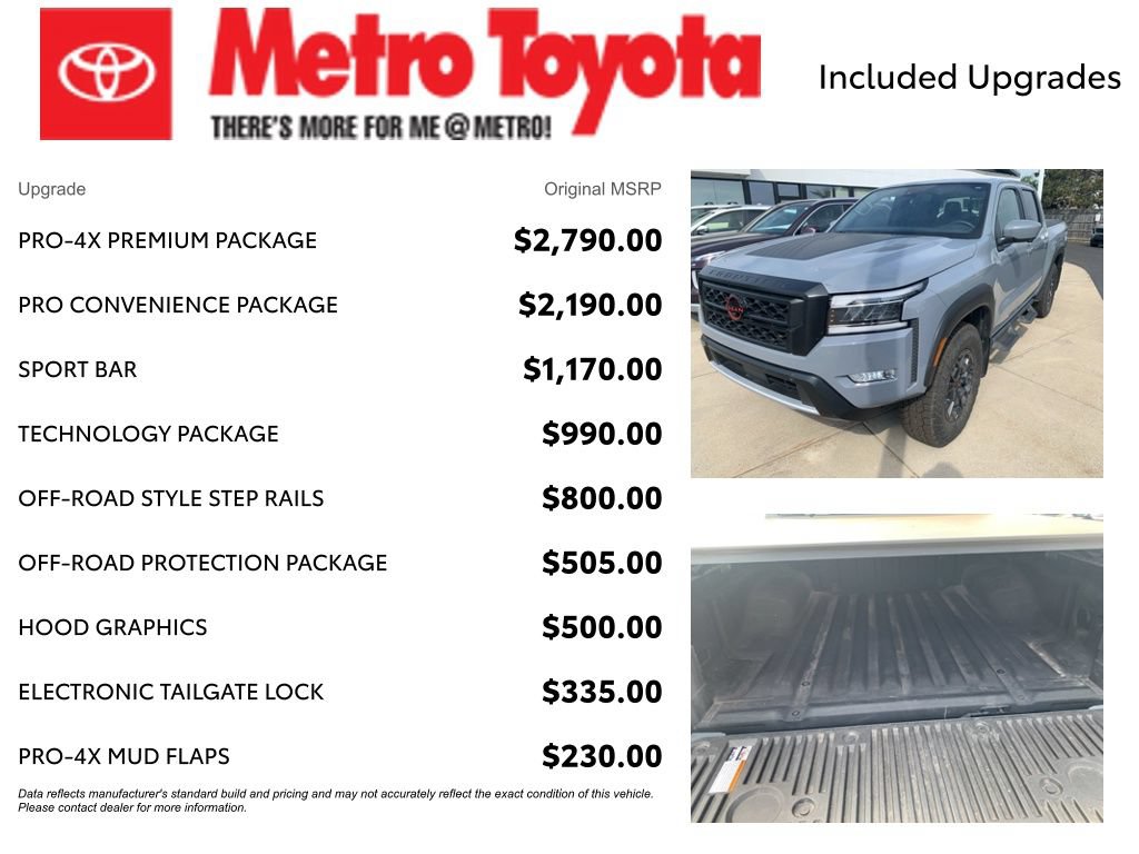 Used 2023 Nissan Frontier PRO-4X w/ Pro-4X Premium Package AWD/4WD image 4