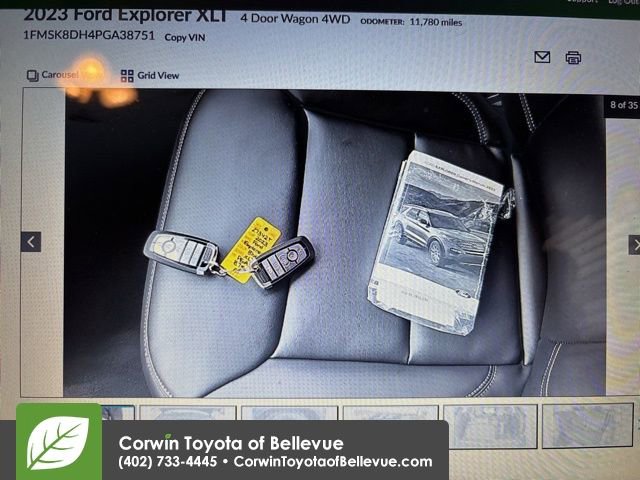 Used 2023 Ford Explorer XLT w/ Equipment Group 202A image 5