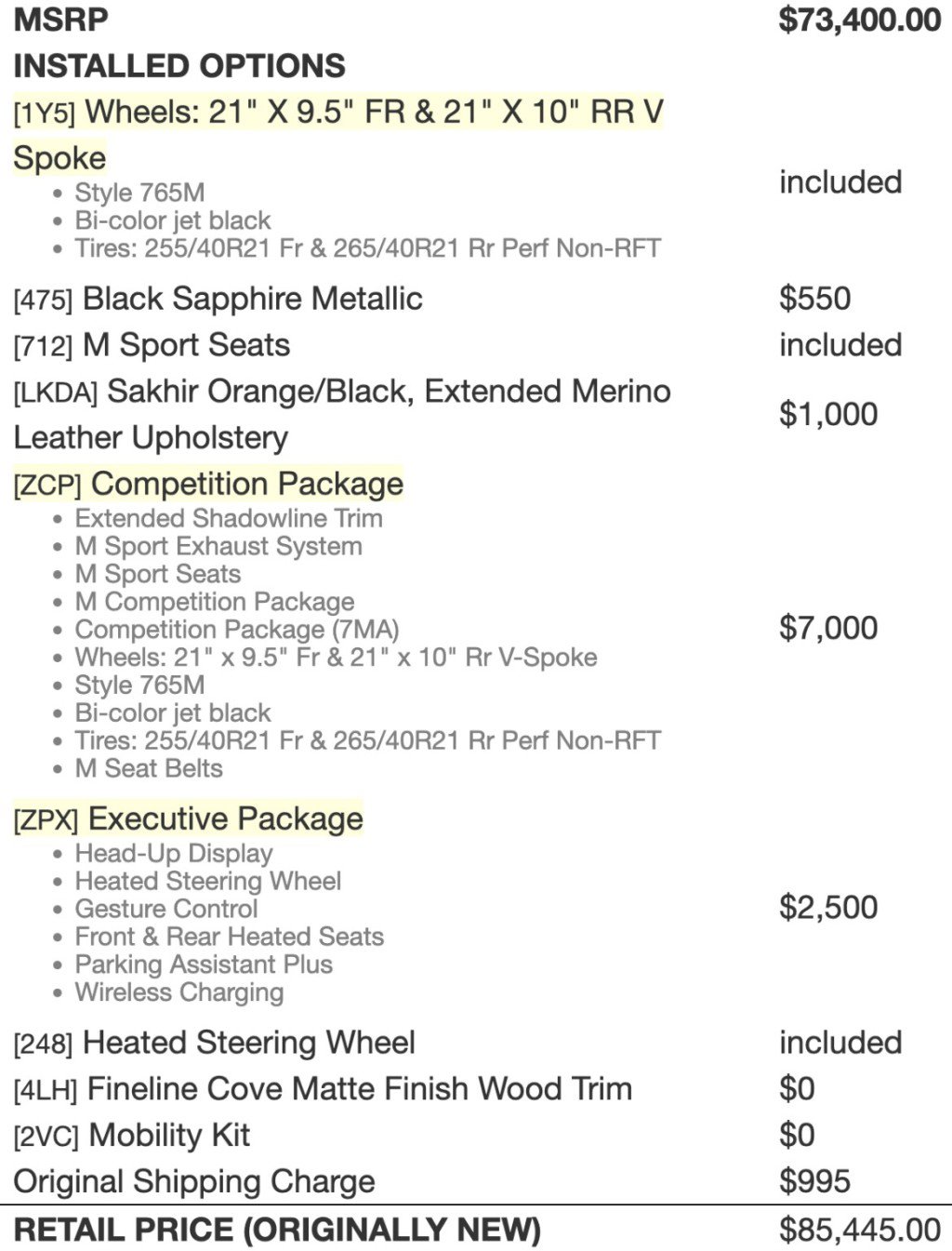 Used 2021 BMW X4 M w/ Competition Package image 59