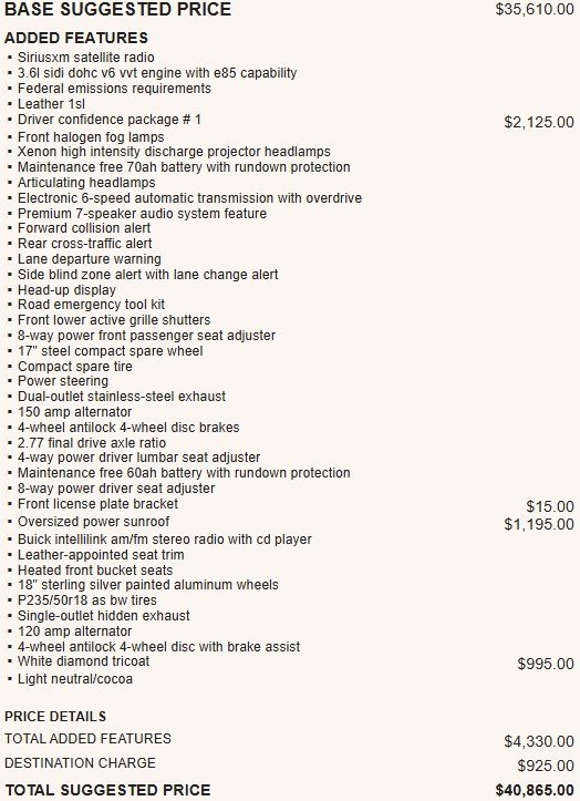 Used 2014 Buick LaCrosse Leather w/ Driver Confidence Package image 7