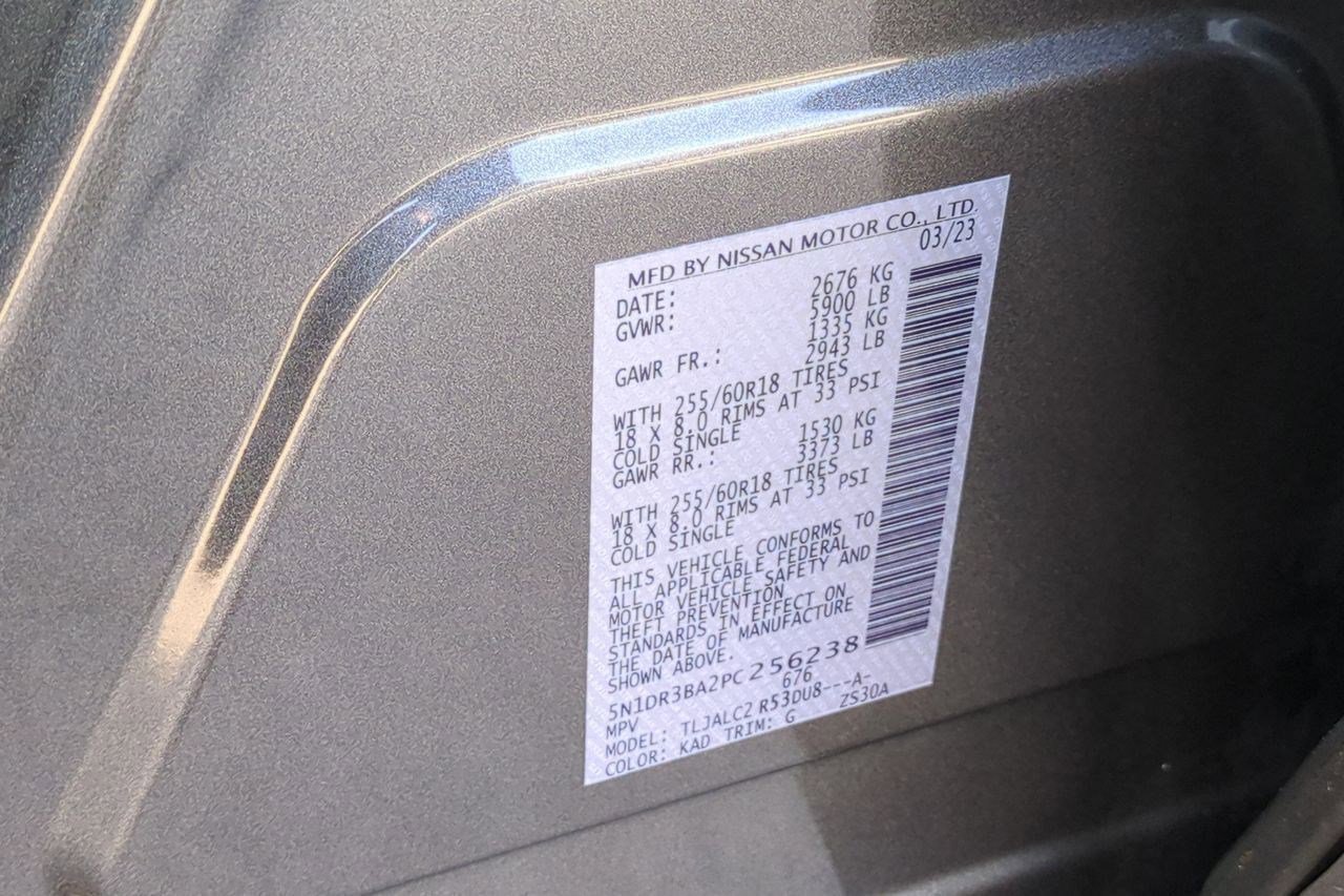 Certified 2023 Nissan Pathfinder SV FWD image 43