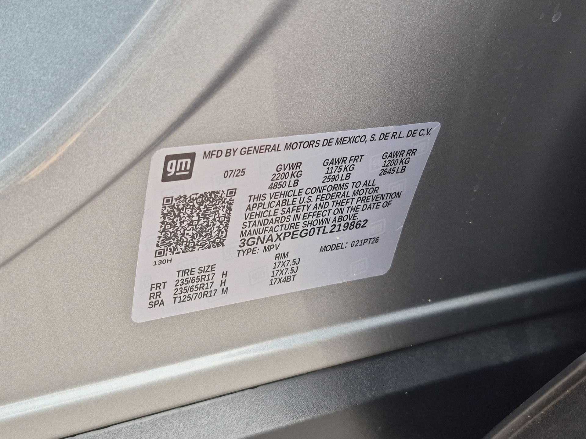 Certified 2026 Chevrolet Equinox LT w/ Convenience Package II AWD/4WD image 34