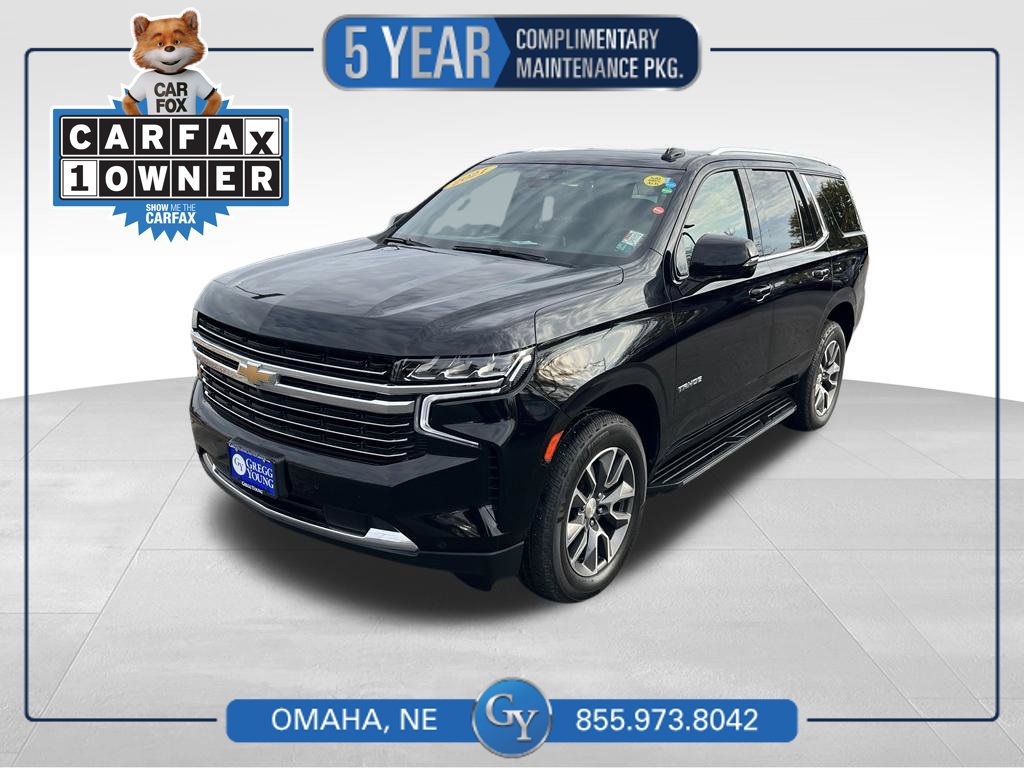 Used 2021 Chevrolet Tahoe LT w/ LT Signature Package AWD/4WD image 1