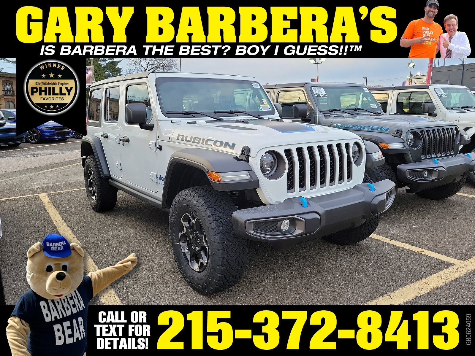 New 2023 Jeep Wrangler Unlimited Rubicon 4xe