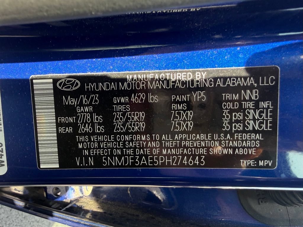 Certified 2023 Hyundai Tucson SEL w/ Convenience Package FWD image 32