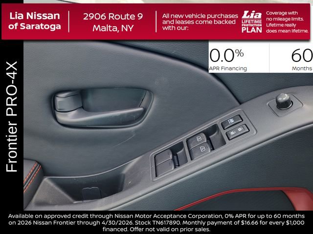 New 2026 Nissan Frontier PRO-4X w/ Pro-4x Convenience Package AWD/4WD image 13