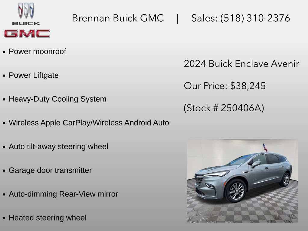 Certified 2024 Buick Enclave Avenir w/ Avenir Technology Package AWD/4WD image 24