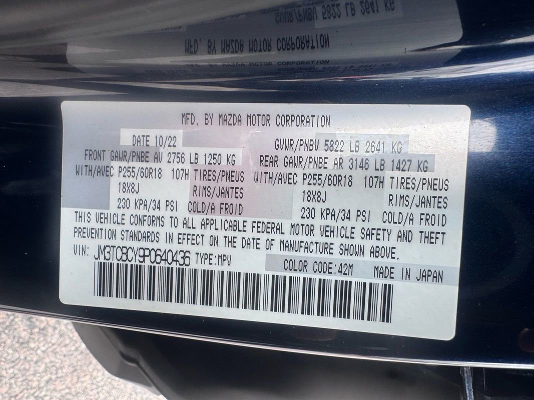 Used 2023 MAZDA CX-9 Touring image 51