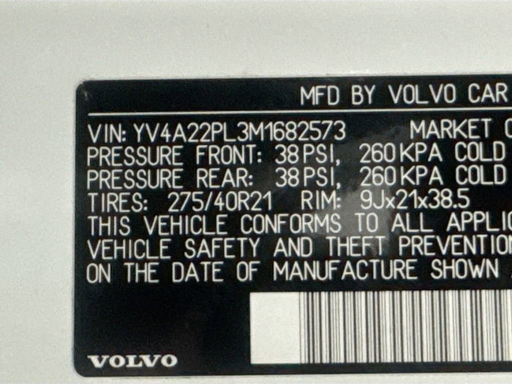 Used 2021 Volvo XC90 T6 Inscription w/ Protection Package Premier image 31