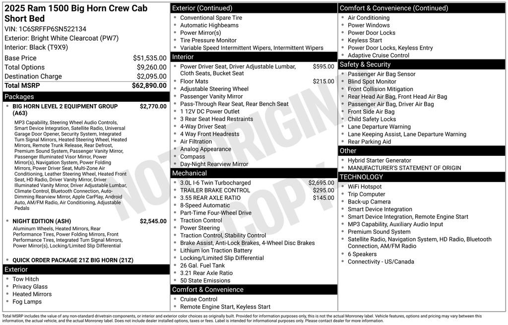 Used 2025 RAM 1500 Big Horn AWD/4WD video 1