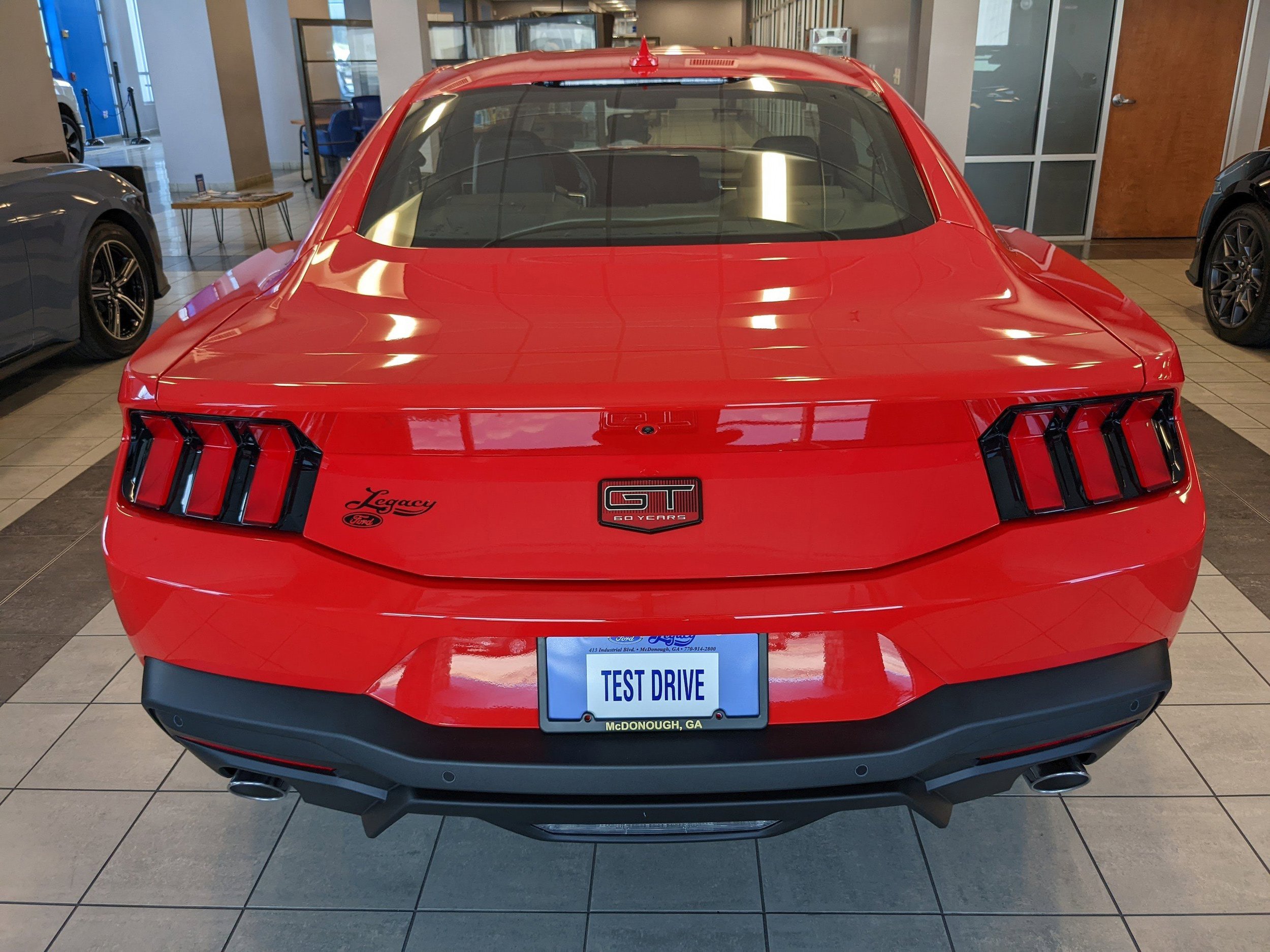 New 2025 Ford Mustang GT Premium w/ 60th Anniversary Package image 6