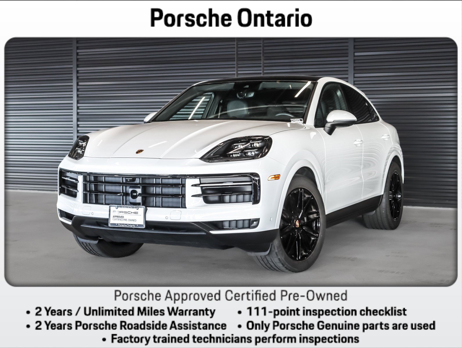 Used 2025 Porsche Cayenne Coupe