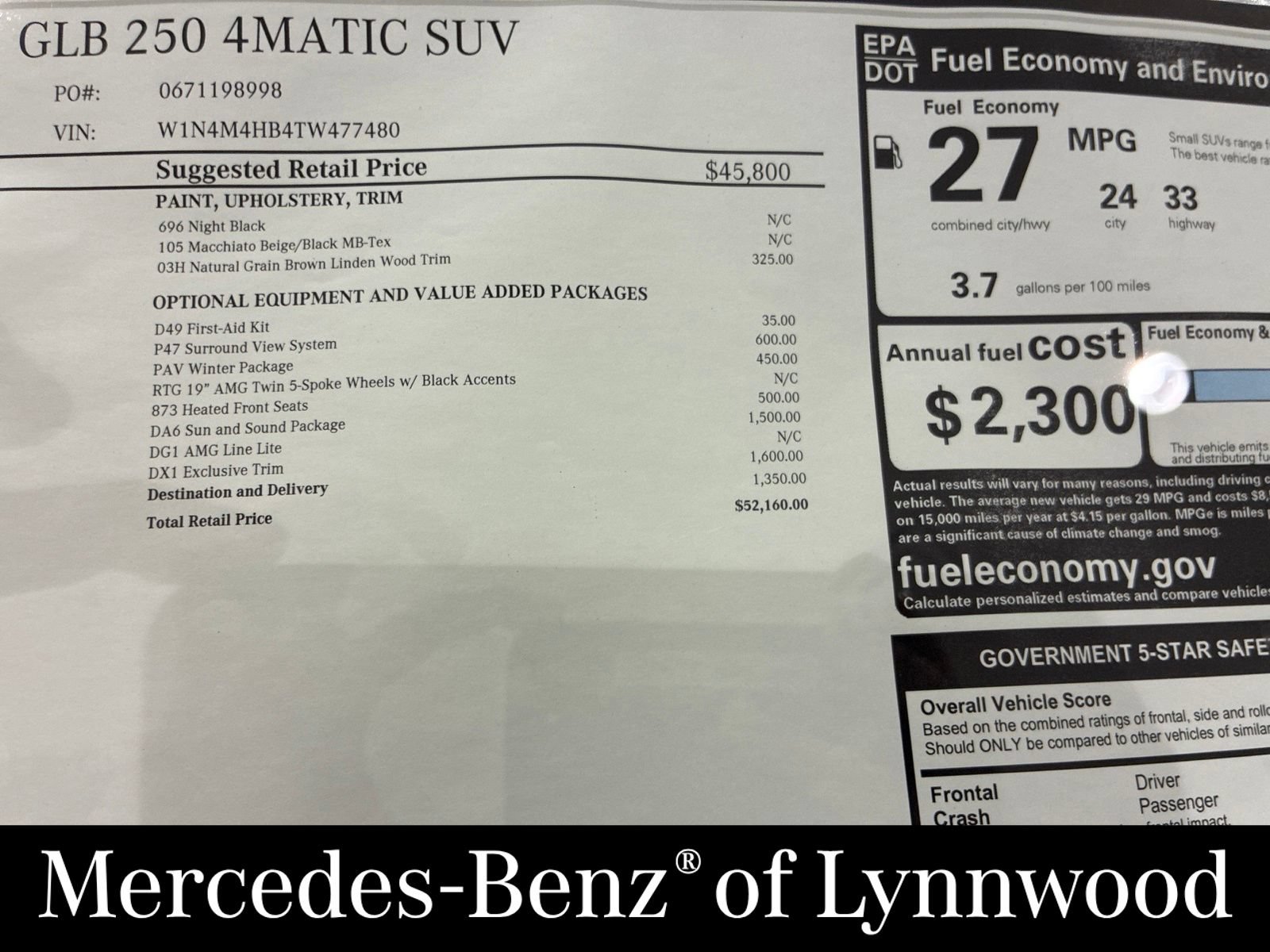 New 2026 Mercedes-Benz GLB 250 4MATIC image 14