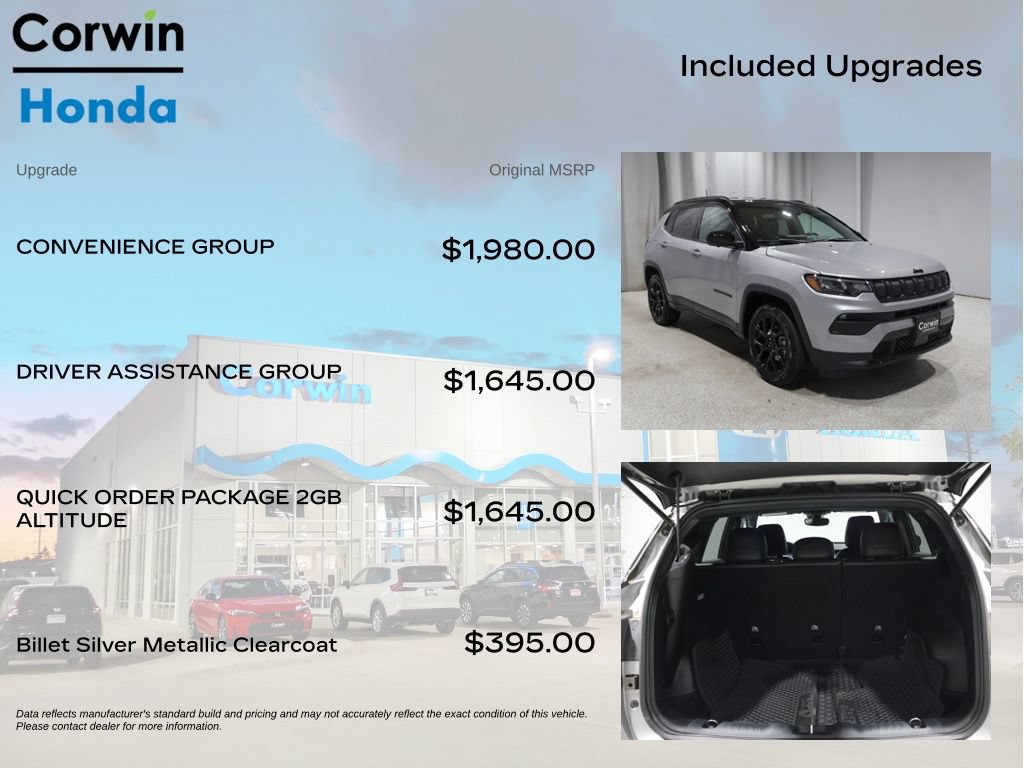 Used 2022 Jeep Compass Latitude w/ Convenience Group AWD/4WD image 4