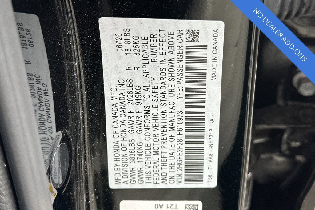 Certified 2026 Honda Civic LX image 31