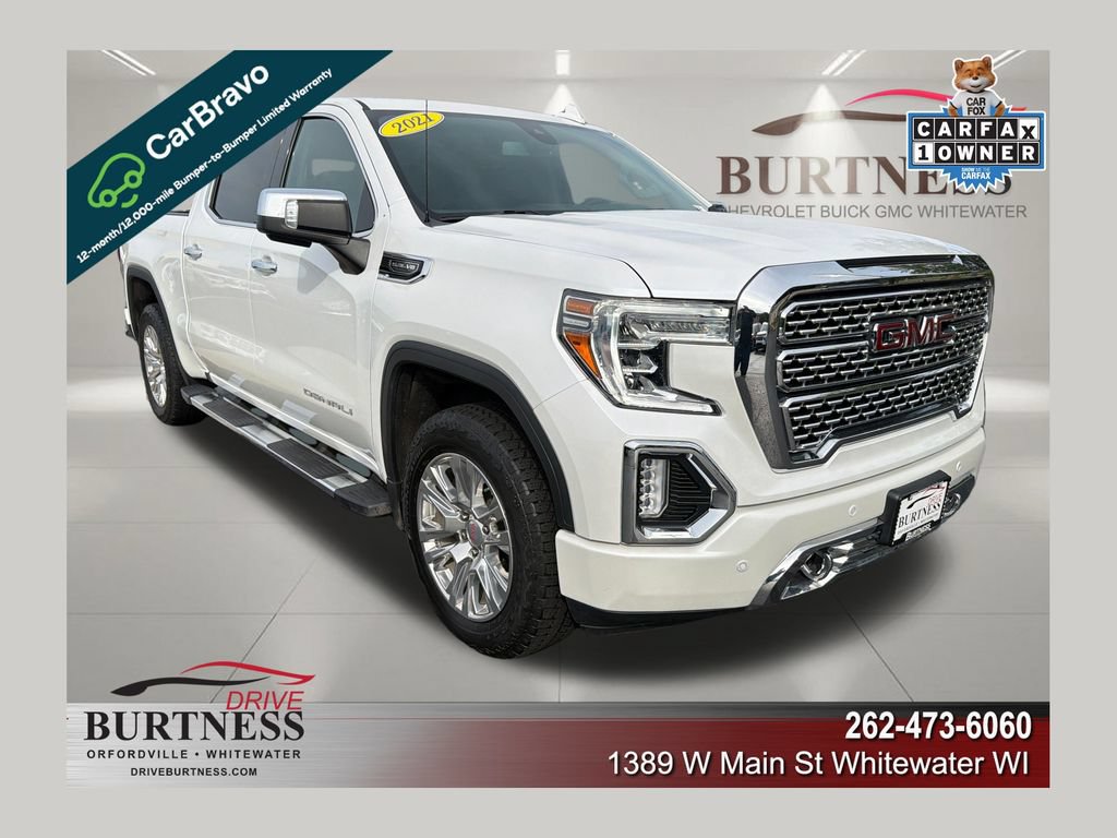 Certified 2021 GMC Sierra 1500 Denali w/ Driver Alert Package II AWD/4WD 360° Tour